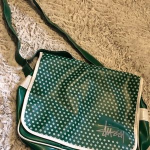Stussy vintage messenger bag